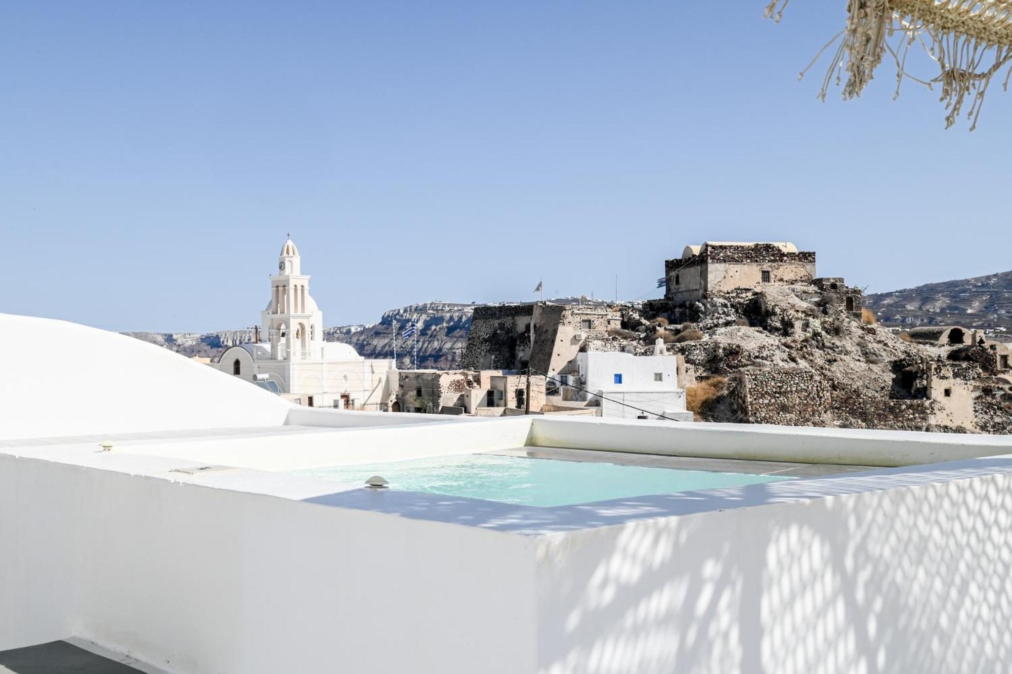 White Curves Santorini Nocleg ze śniadaniem Akrotírion